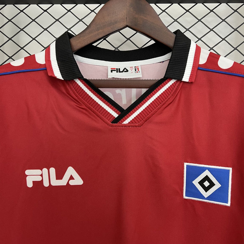Camisa Retrô Hamburgo 2000 - Vermelha