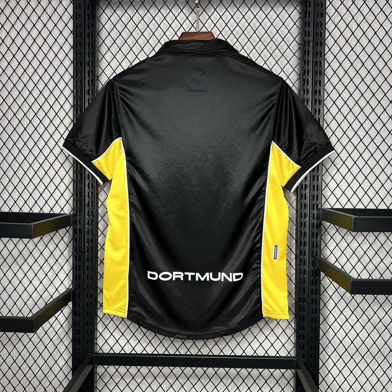 Camisa Retrô Borussia Dortmund 1998/2000 II Away - Preta