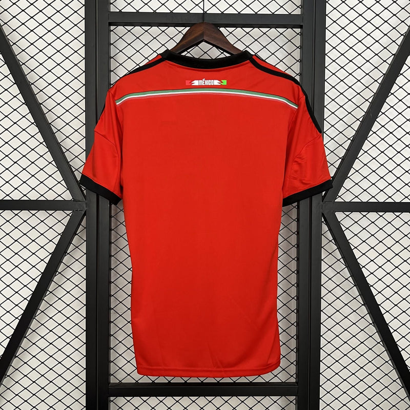 Camisa Retrô México 2014 II Away - Laranja