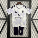 Conjunto Infantil - Manchester United 25/26 II Away - Branco