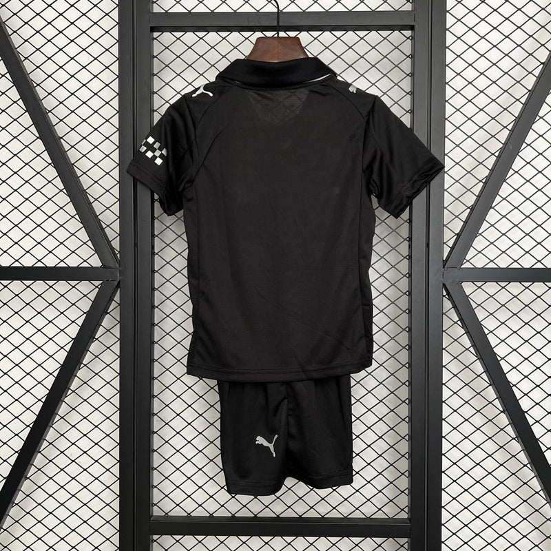 Conjunto Infantil - Manchester City 25/26 II Away - Preto