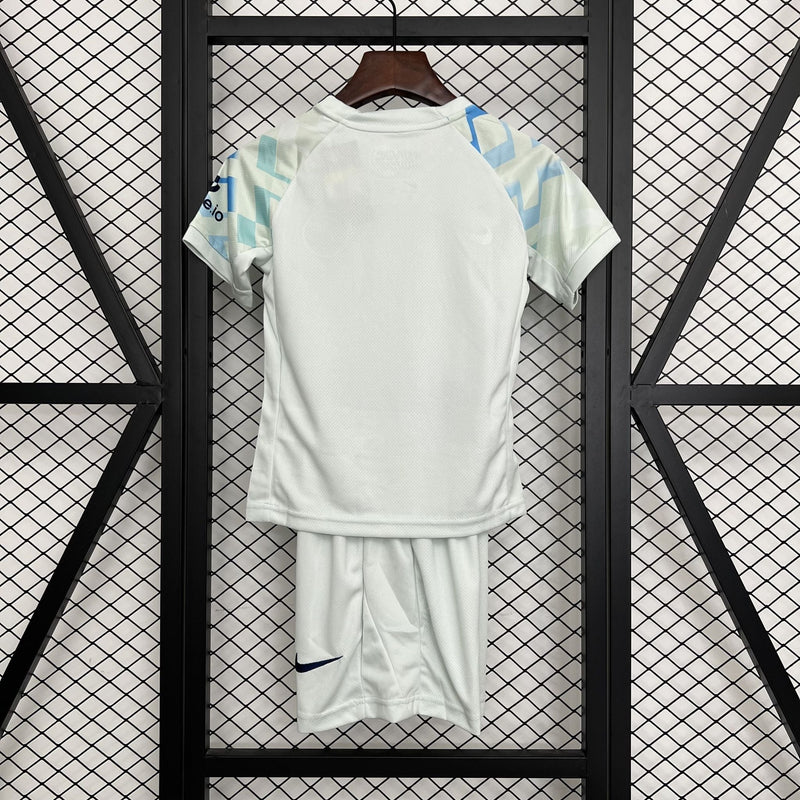 Conjunto Infantil - Inter de Milão 25/26 II Away - Branco