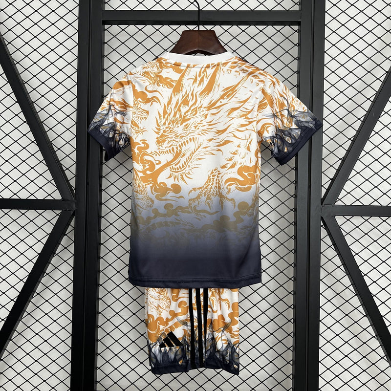 Conjunto Infantil - Real Madrid 25/26 Edição Especial Dragão