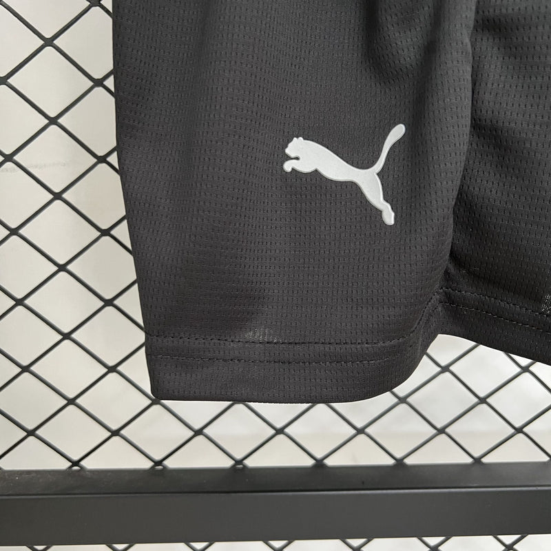 Conjunto Infantil - Manchester City 25/26 II Away - Preto