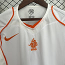 Camisa Retrô Holanda 2004 II Away - Branca