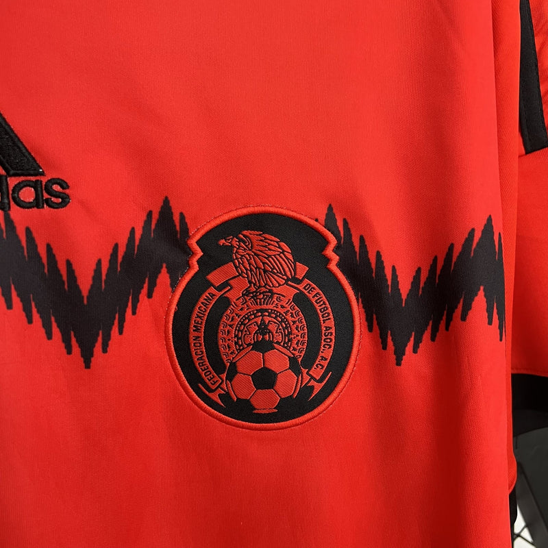 Camisa Retrô México 2014 II Away - Laranja