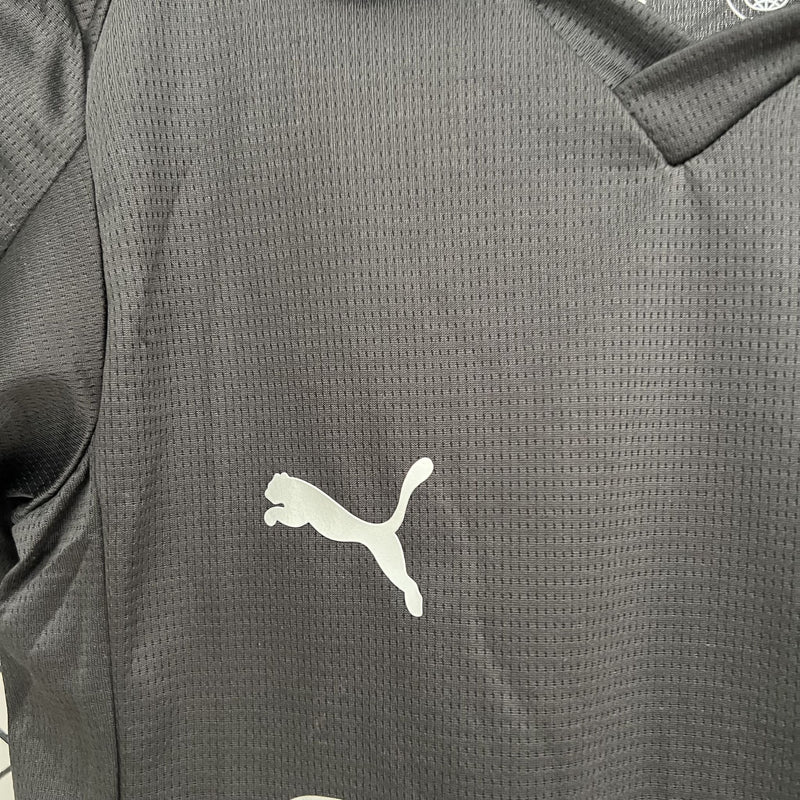 Conjunto Infantil - Manchester City 25/26 II Away - Preto