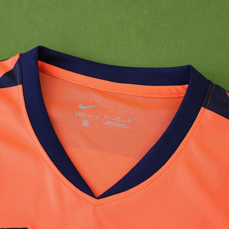 Conjunto Infantil - Barcelona 25/26 III Third - Laranja