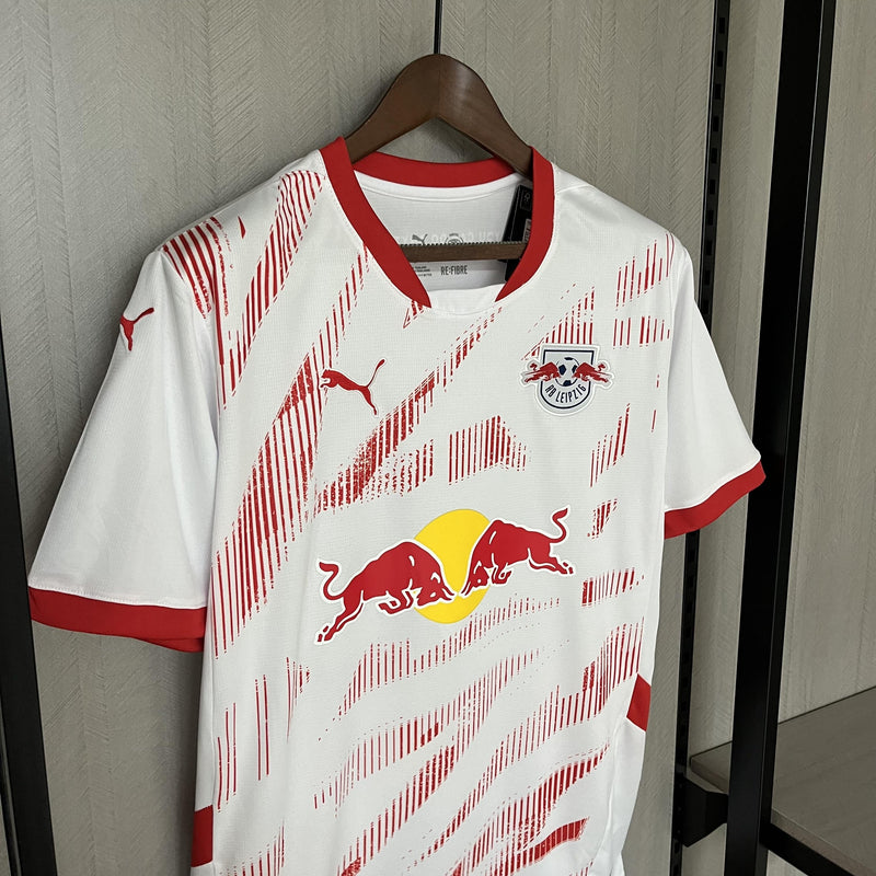 Camisa Redbull Leipzig Home 24/25 - Branco e Vermelho