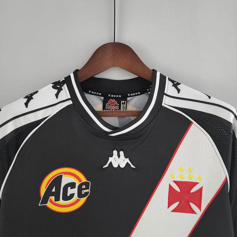 Camisa Retrô Vasco 1999/2000 Preta - Kappa