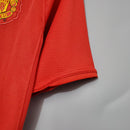 Camisa Retrô Final Champions Manchester United 2007/2008 I Home