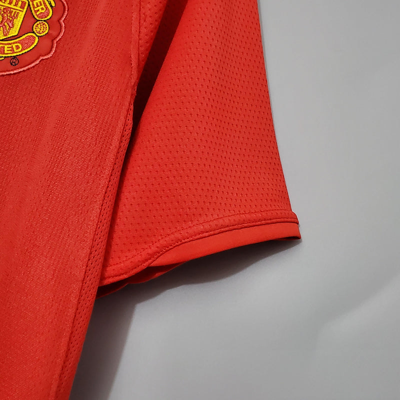 Camisa Retrô Final Champions Manchester United 2007/2008 I Home