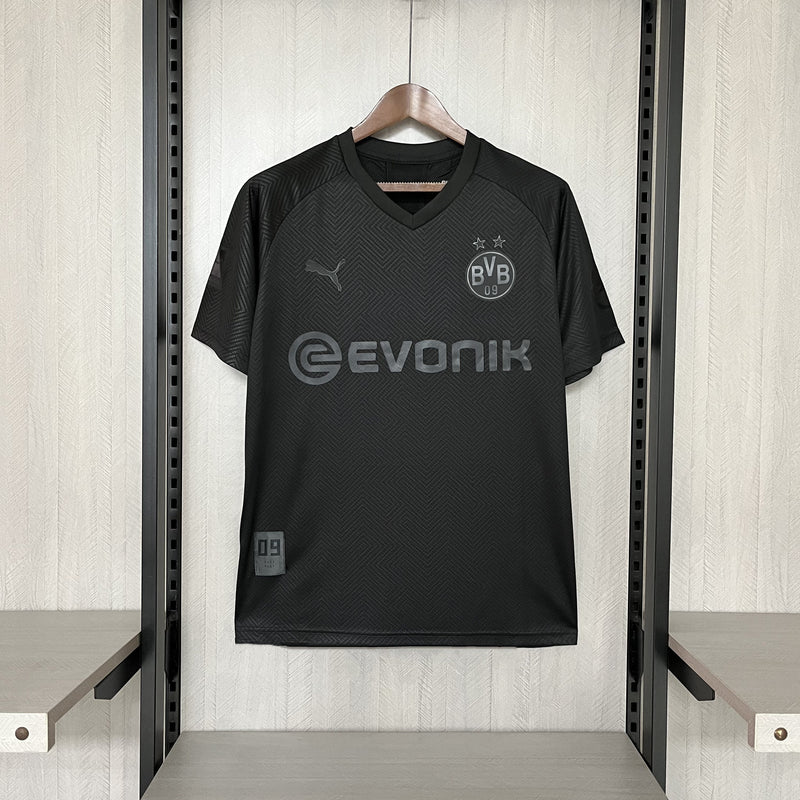 Camisa Retrô Borussia Dortmund 2019/20 All Black - Torcedor