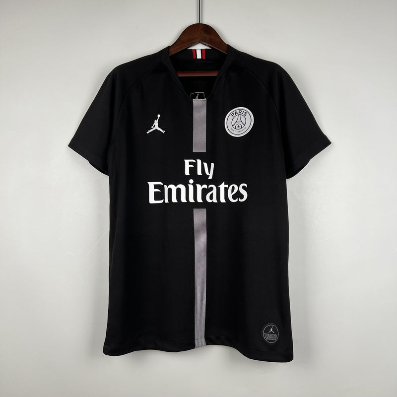 Camisa Retrô PSG 2018/2018 Preta Jordan