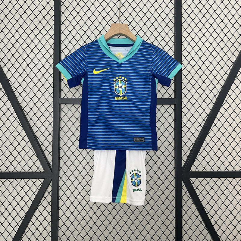 Conjunto Infantil - Brasil 2024 II Away