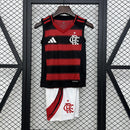 Conjunto Infantil - Flamengo 25/26 I Home Regata