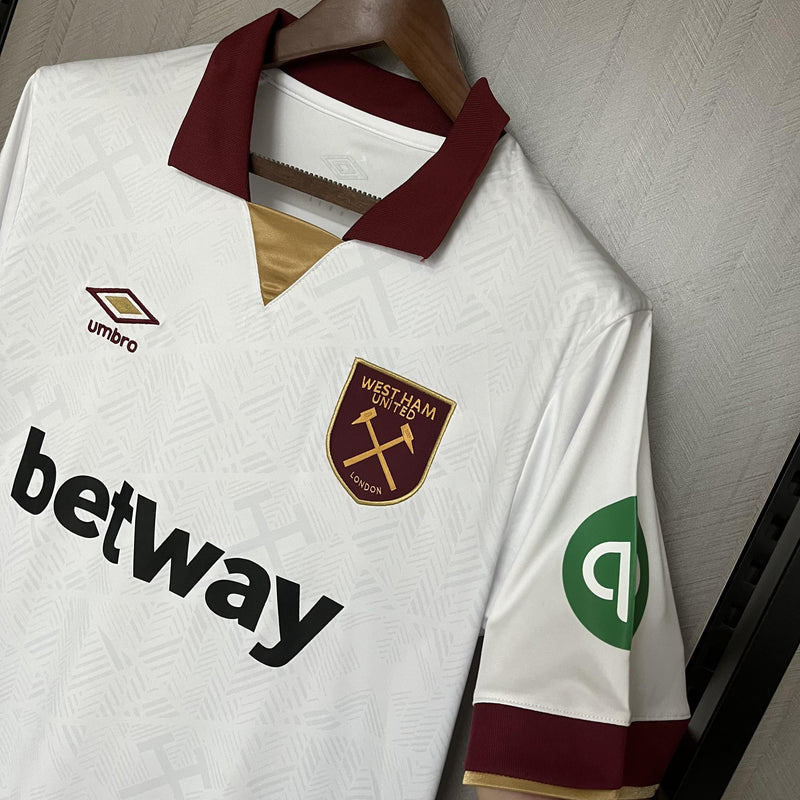 Camisa West Ham Third 24/25 - Branco