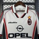 Camisa Retrô AC Milan 1998/1999 II Away - Branca