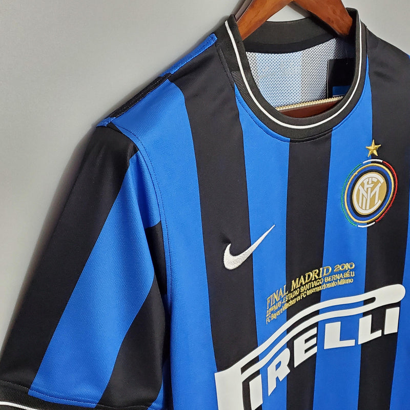 Camisa Retrô Inter de Milão 2010 Final Champions Home