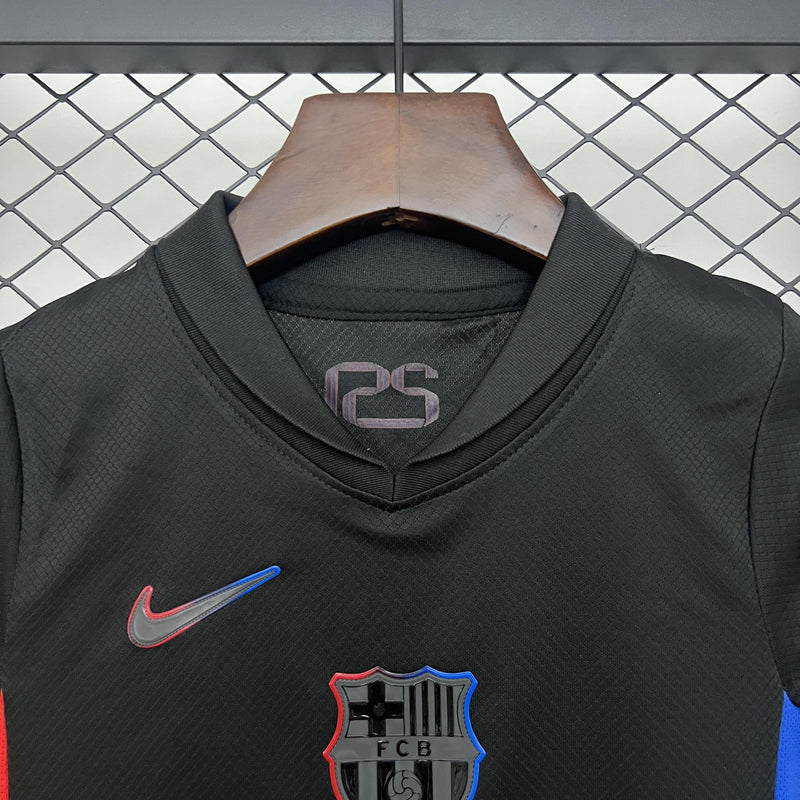 Conjunto Infantil - Barcelona 24/25 II Away Cactus Jack