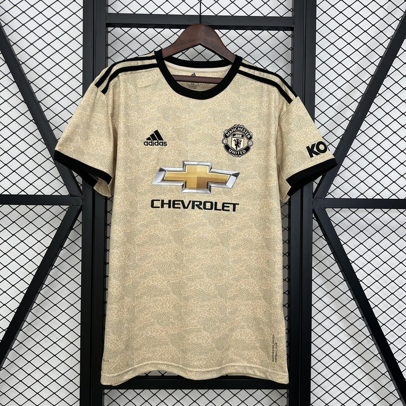 Camisa Retrô Manchester United 2019/2020 Away - Bege