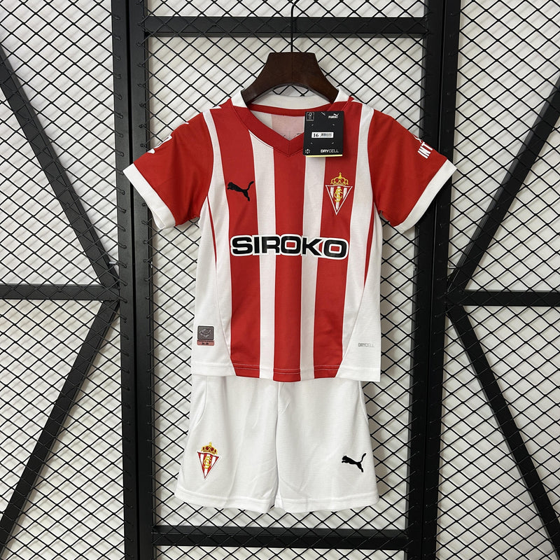 Conjunto Infantil - Sporting Gijon 24/25 I Home