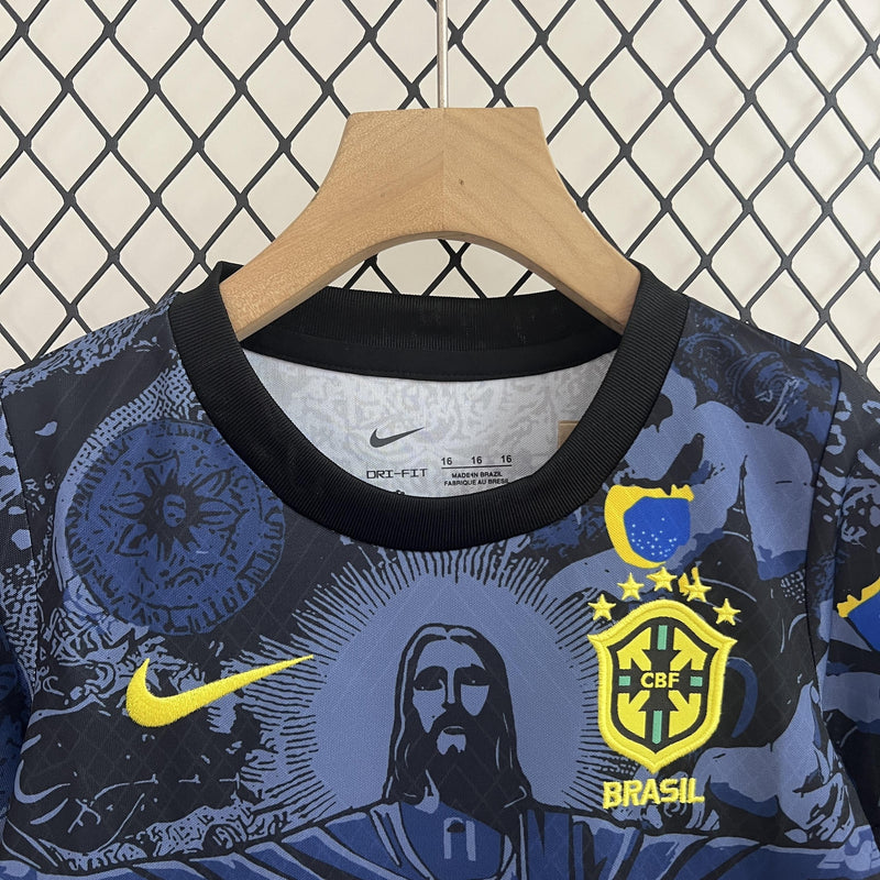 Conjunto Infantil - Brasil 2024 Edição Especial Cristo