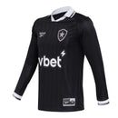 Camisa Botafogo Away - Manga Longa25/26 - Preta