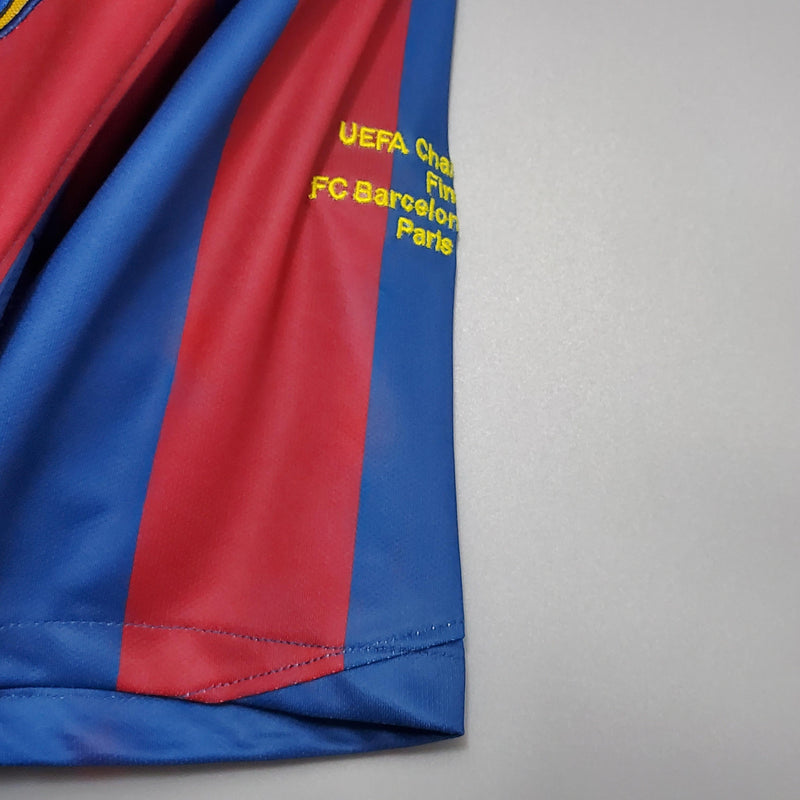 Camisa Retrô Barcelona 2006 Final Champions League