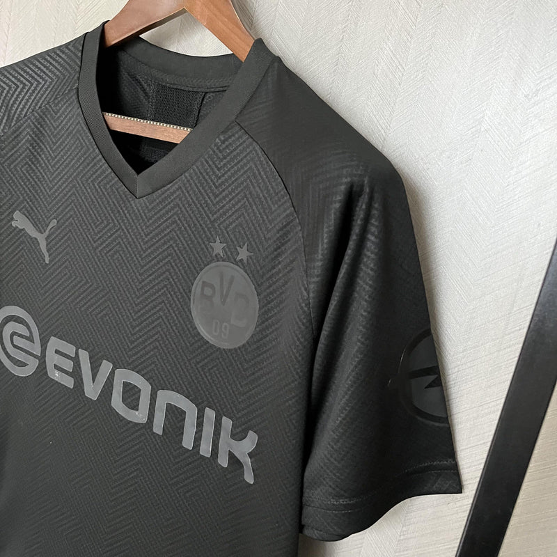 Camisa Retrô Borussia Dortmund 2019/20 All Black - Torcedor