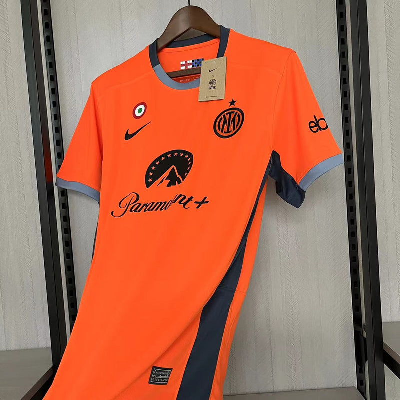 Camisa Inter de Milão 23/24 III Third - Torcedor - Laranja