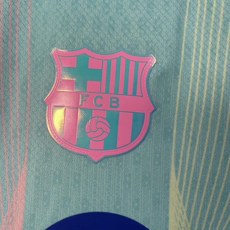 Conjunto Infantil - Barcelona 25/26 Edição Especial Azul