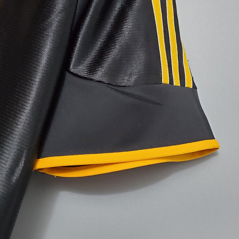 Camisa Retrô Real Madrid 1998/1999 II Away - Preta