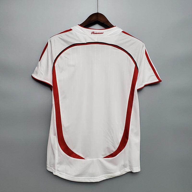 Camisa Retrô Milan Final Champions 2006/2007 II Away - Branca