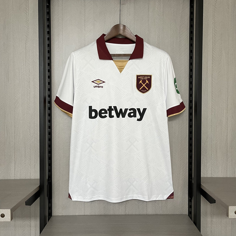 Camisa West Ham Third 24/25 - Branco