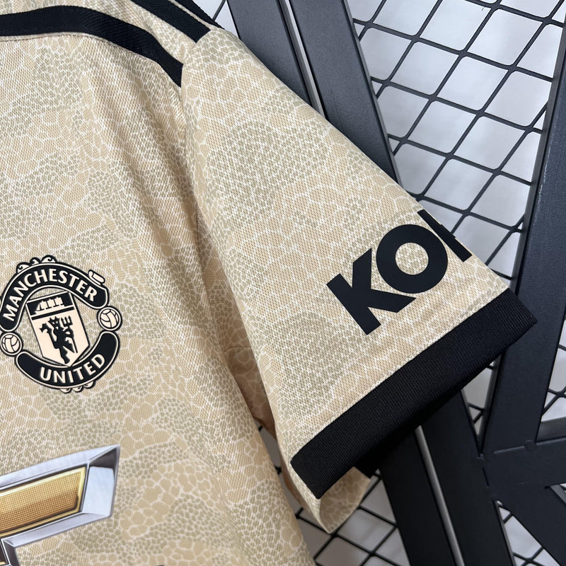Camisa Retrô Manchester United 2019/2020 Away - Bege