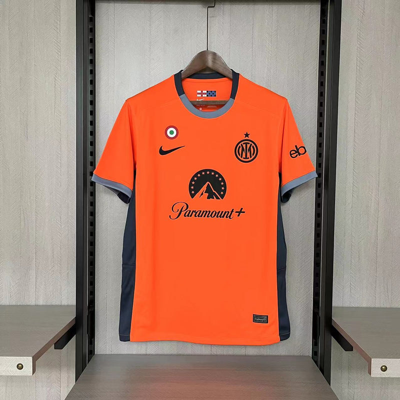 Camisa Inter de Milão 23/24 III Third - Torcedor - Laranja