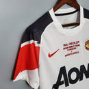 Camisa Retrô Final Champions Manchester United 2010/2011 Away Branca