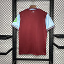 Camisa West Ham Home 24/25 - Vermelho e Azul