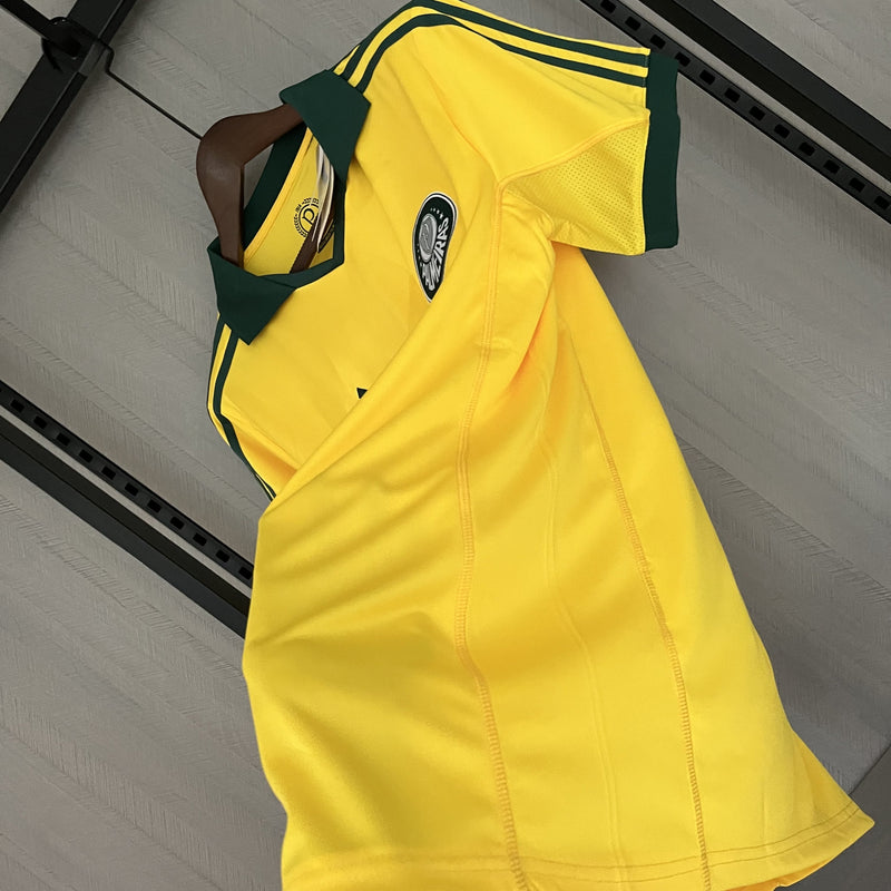 Camisa Retrô Palmeiras 2013 III - Amarela com Verde