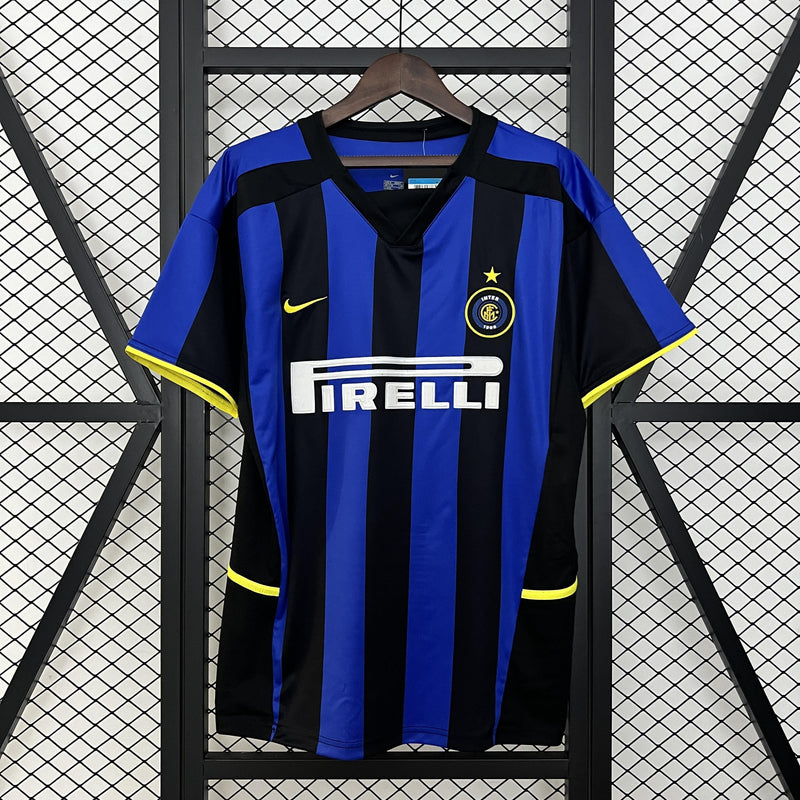 Camisa Retrô Inter de Milão 2002/2003 I Home
