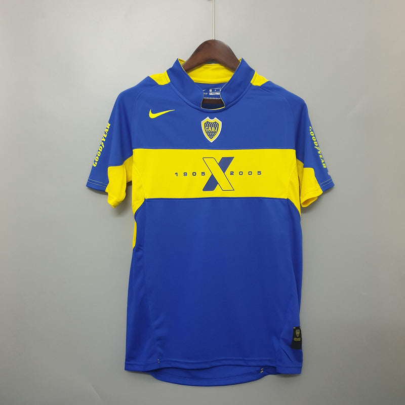 Camisa Retrô Boca Juniors 2005