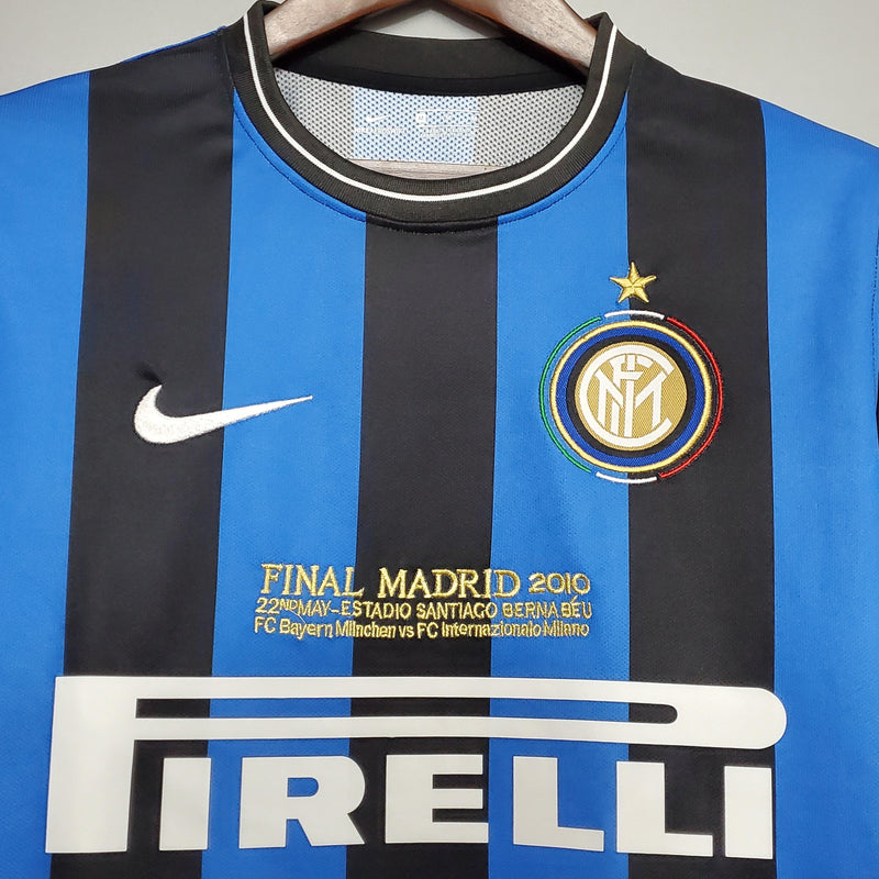 Camisa Retrô Inter de Milão 2010 Final Champions Home