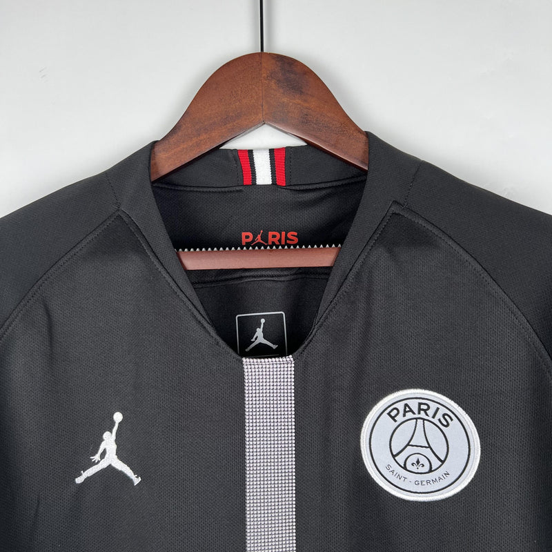 Camisa Retrô PSG 2018/2018 Preta Jordan