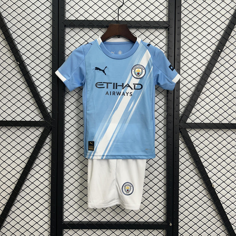 Conjunto Infantil - Manchester City 25/26 I Home