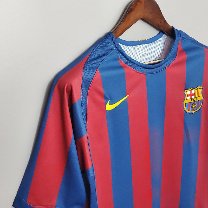 Camisa Retrô Barcelona 2006 Final Champions League