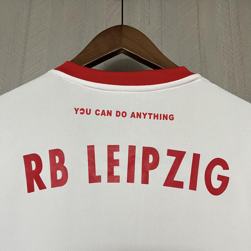Camisa Redbull Leipzig Home 24/25 - Branco e Vermelho