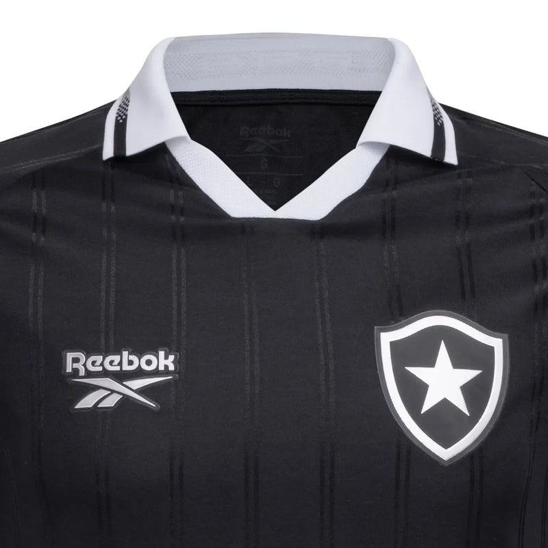 Camisa Botafogo Away - Manga Longa25/26 - Preta