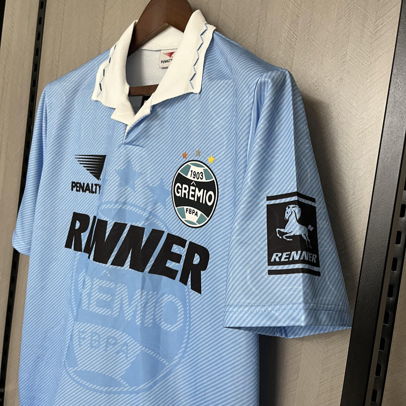 Camisa Retrô Grêmio 1995/1996 III Third - Azul Celeste