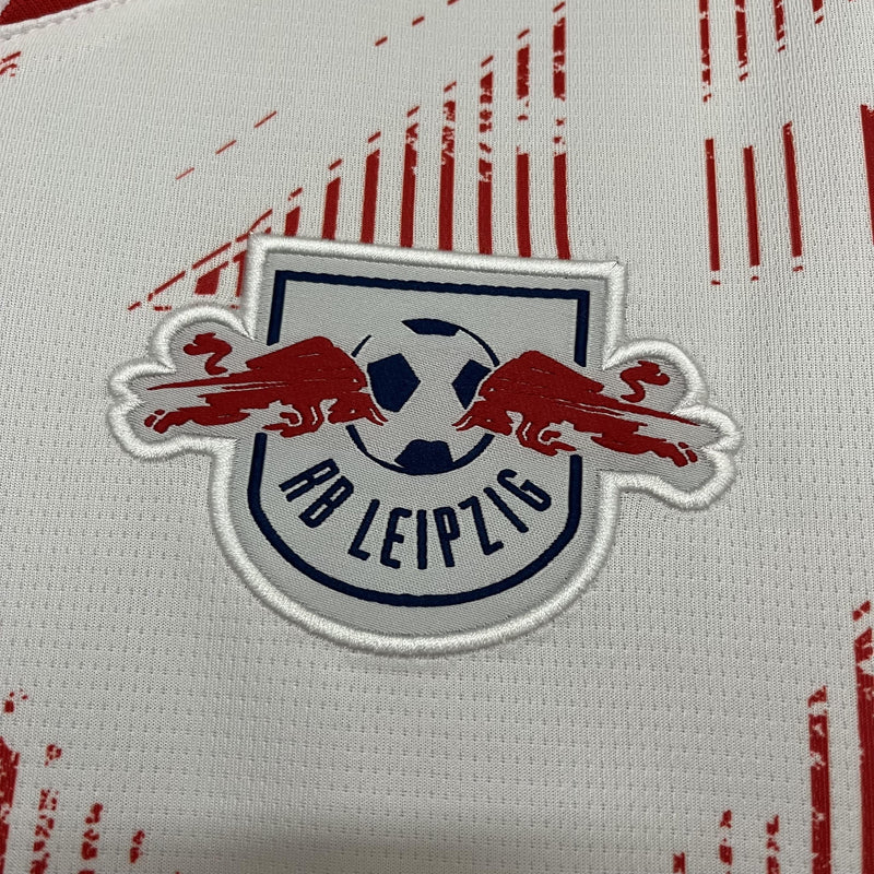 Camisa Redbull Leipzig Home 24/25 - Branco e Vermelho